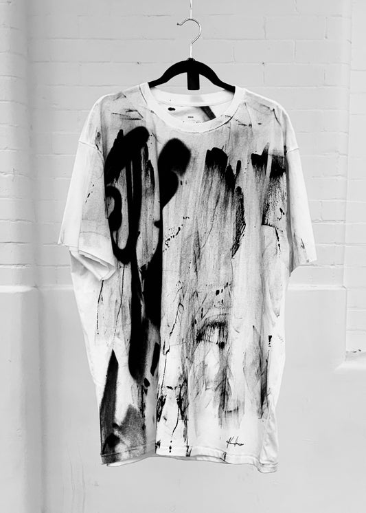 Hand painted T Shirt / Dress