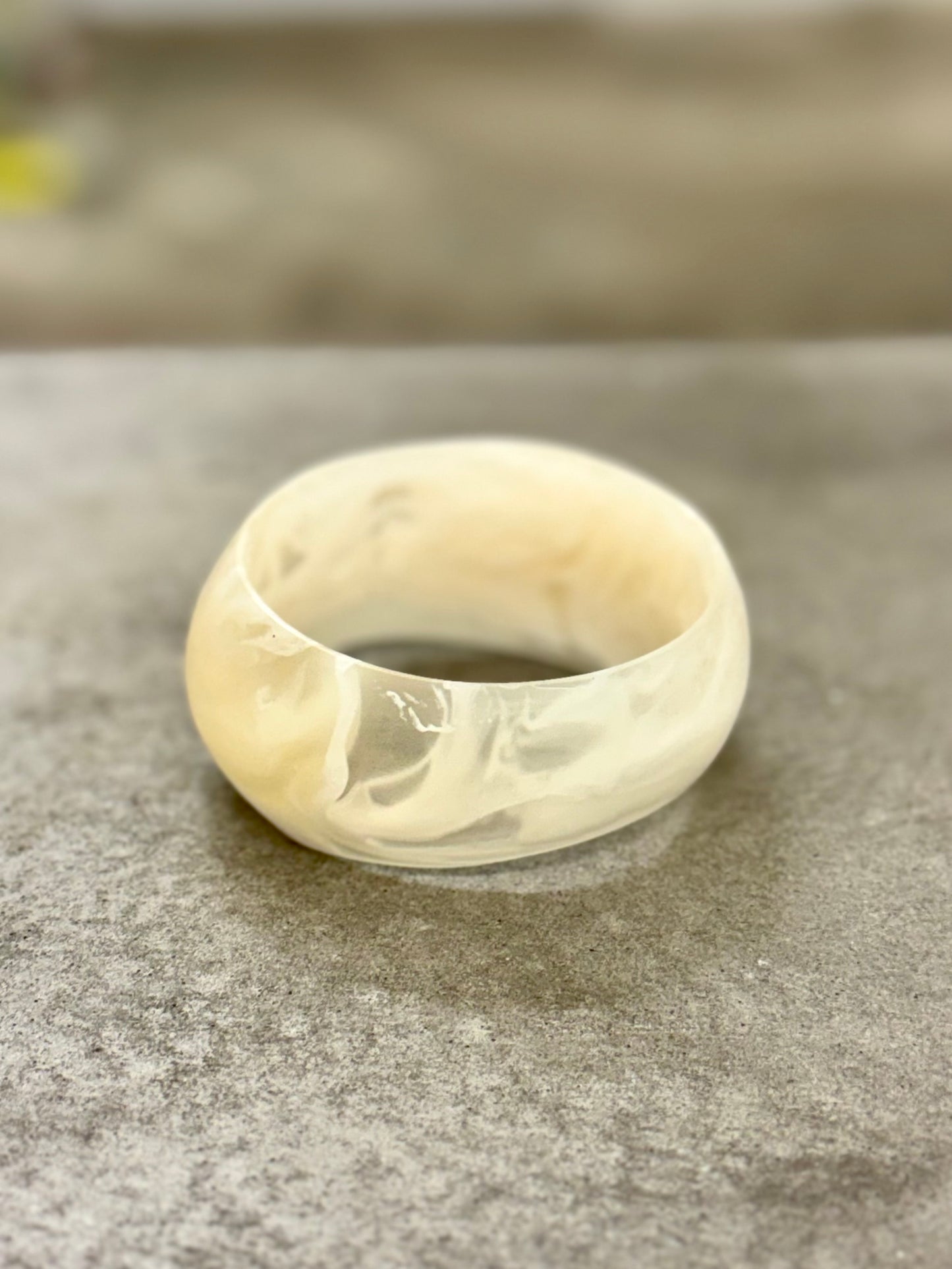 Moon Resin Bangle