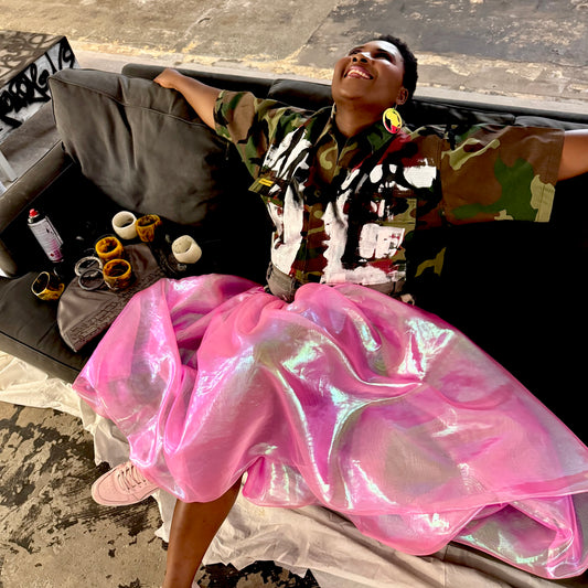 Pink and Skirt / Dress