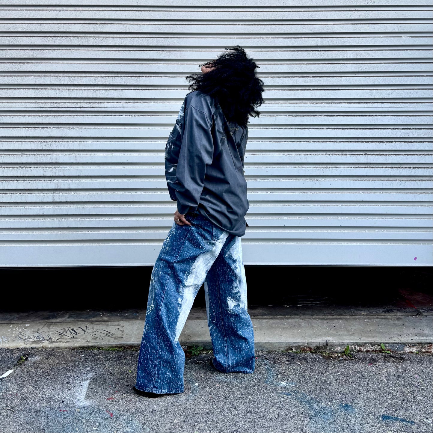 New Oversized Denim Jeans