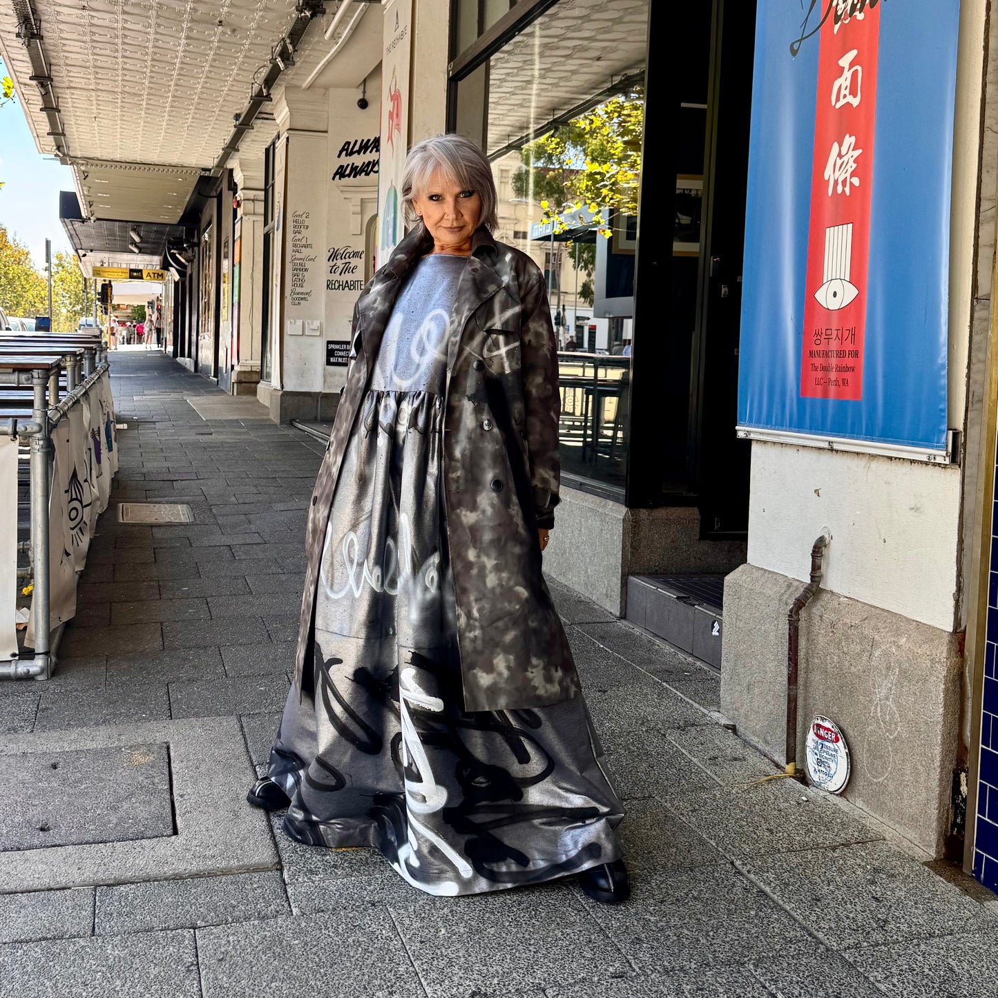 Storm Silver Denim Dress