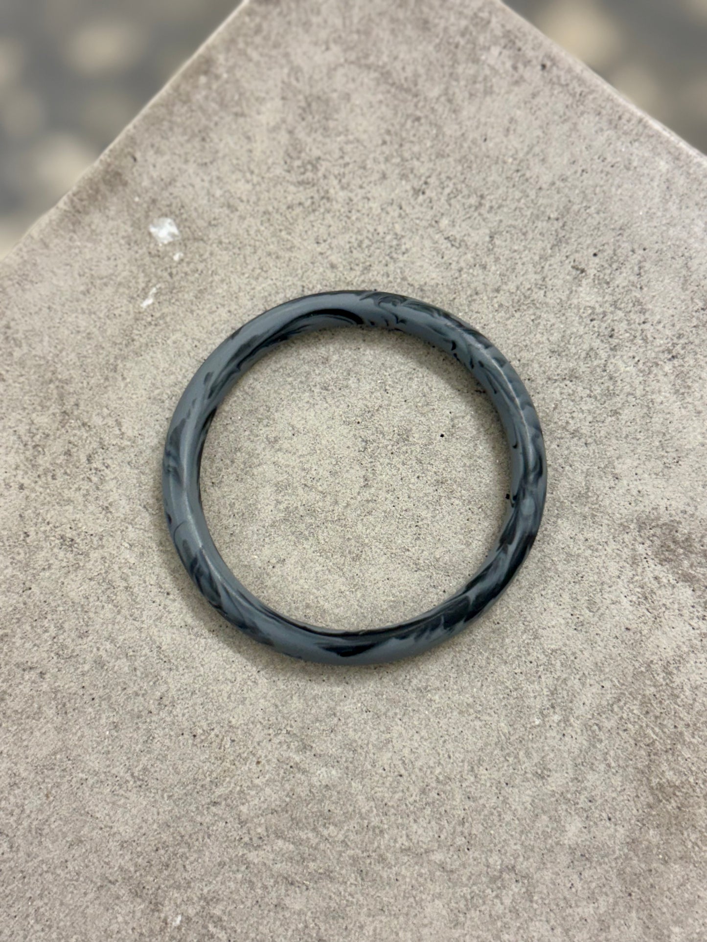 Slate Resin Bangle