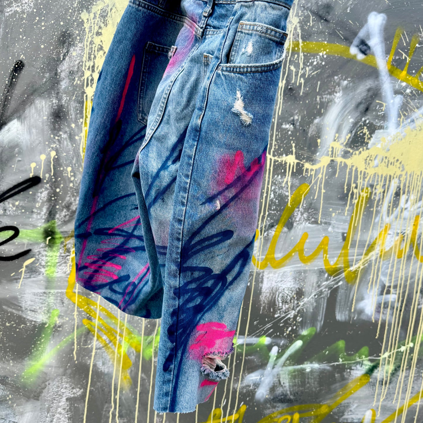 Hand Painted Denims