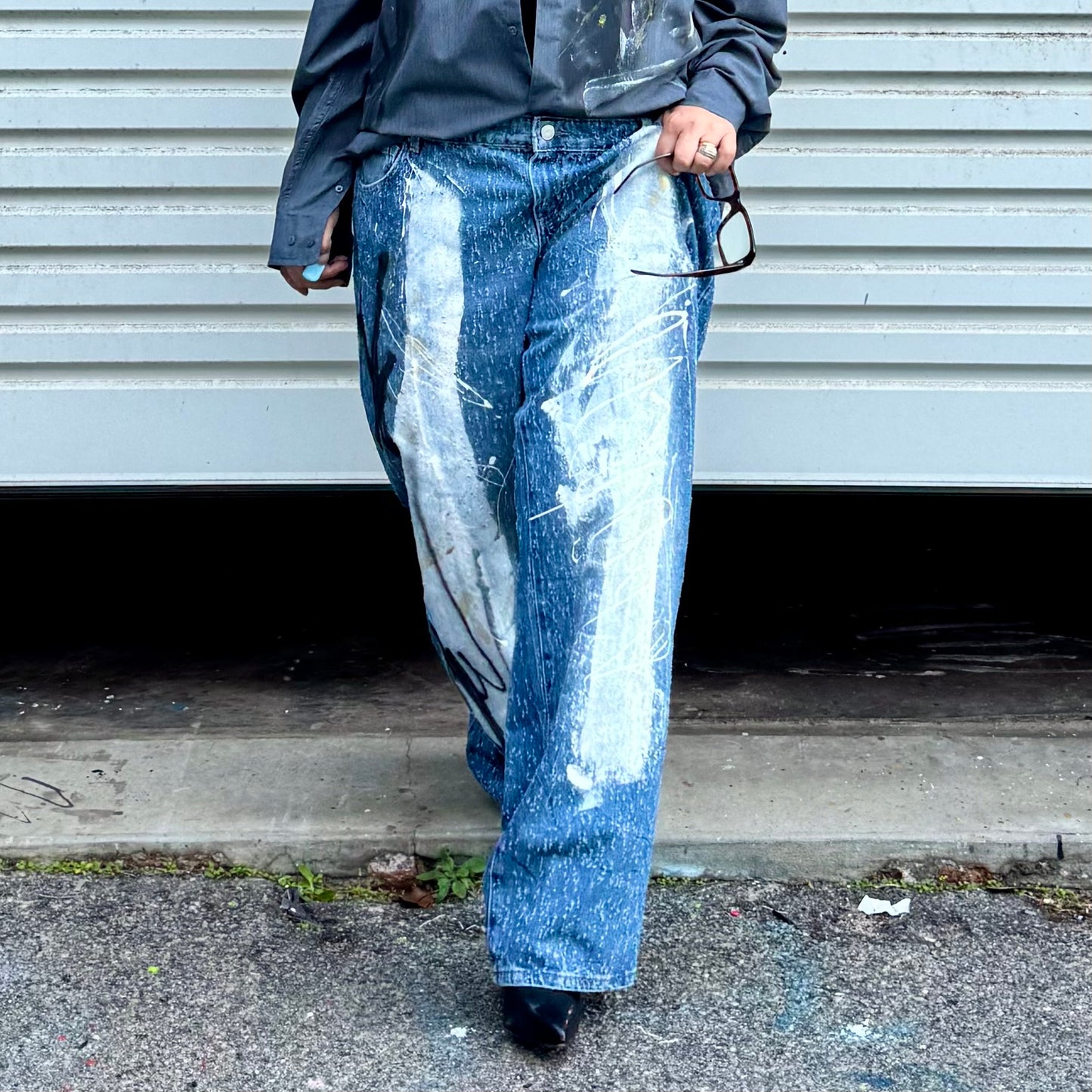 New Oversized Denim Jeans
