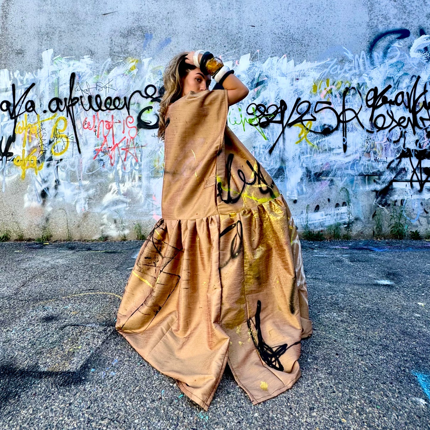 Gold Dress