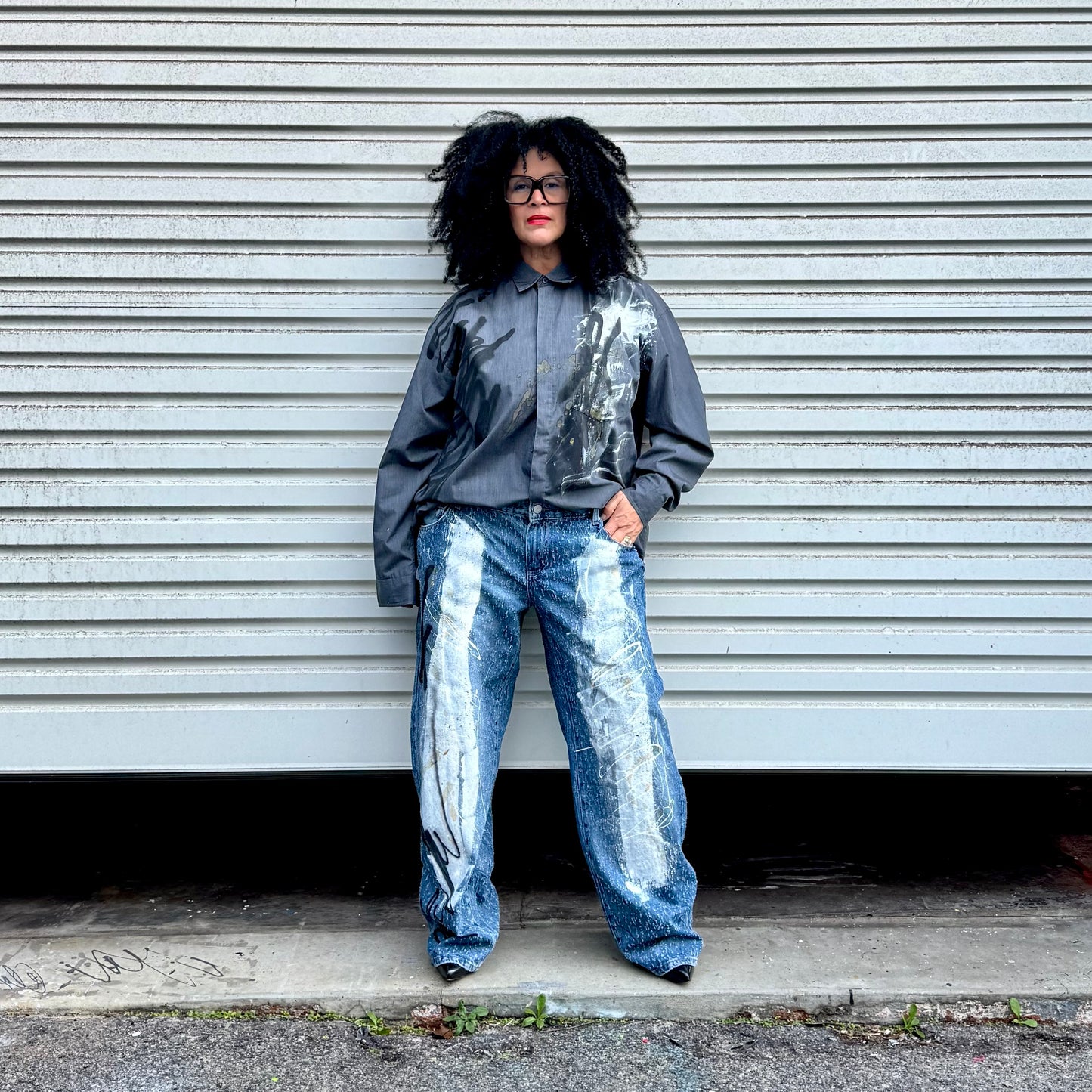 New Oversized Denim Jeans