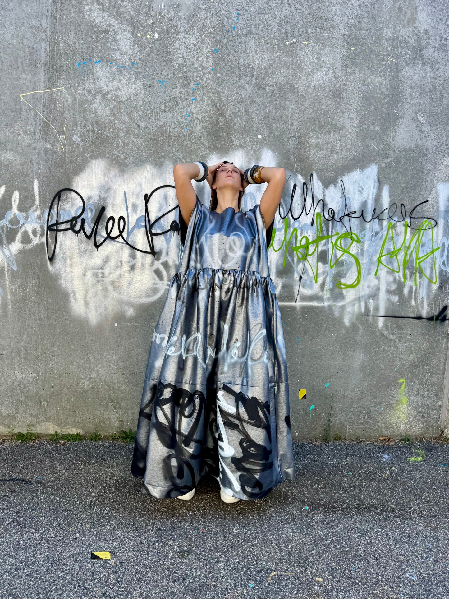Storm Silver Denim Dress