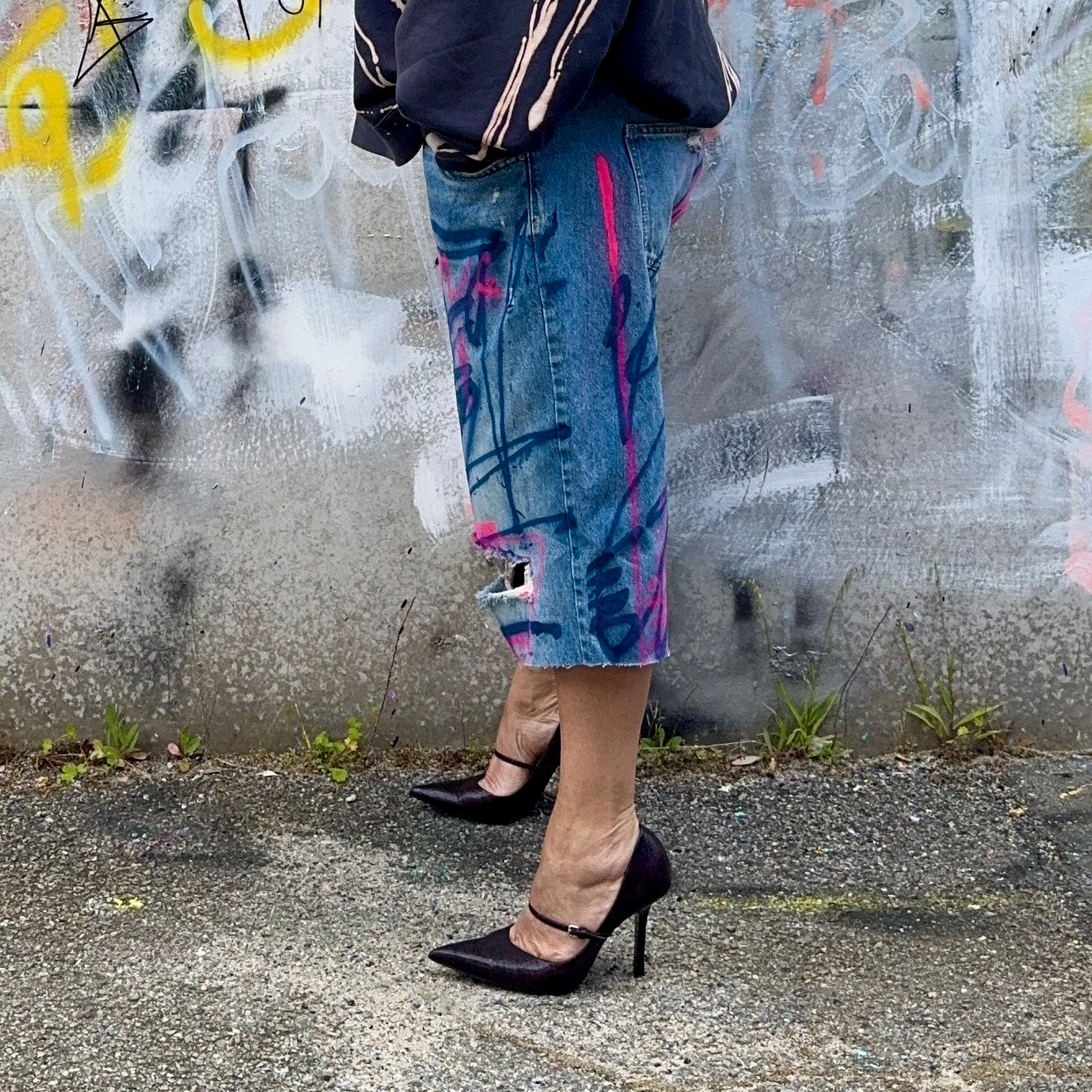 Hand Painted Denims