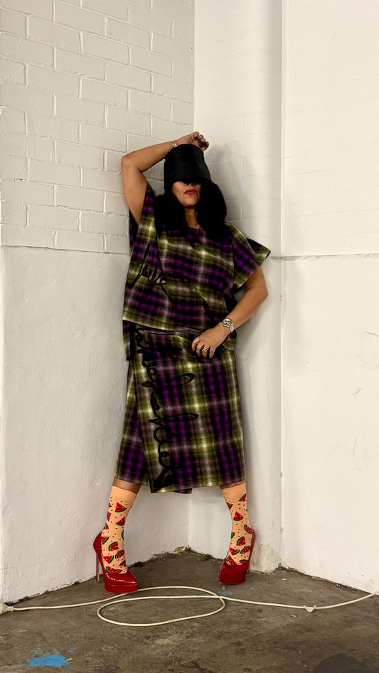 Wrap Skirt Heather