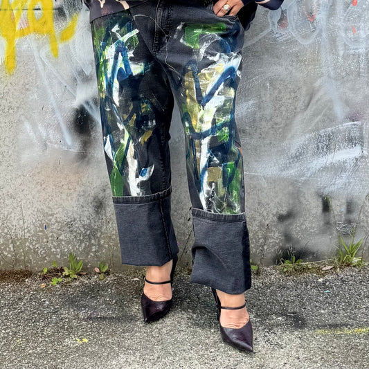 Hand Painted Denims