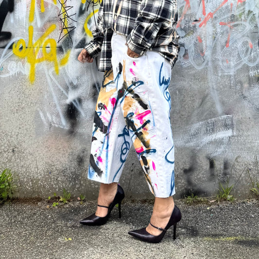 Hand Painted Denims