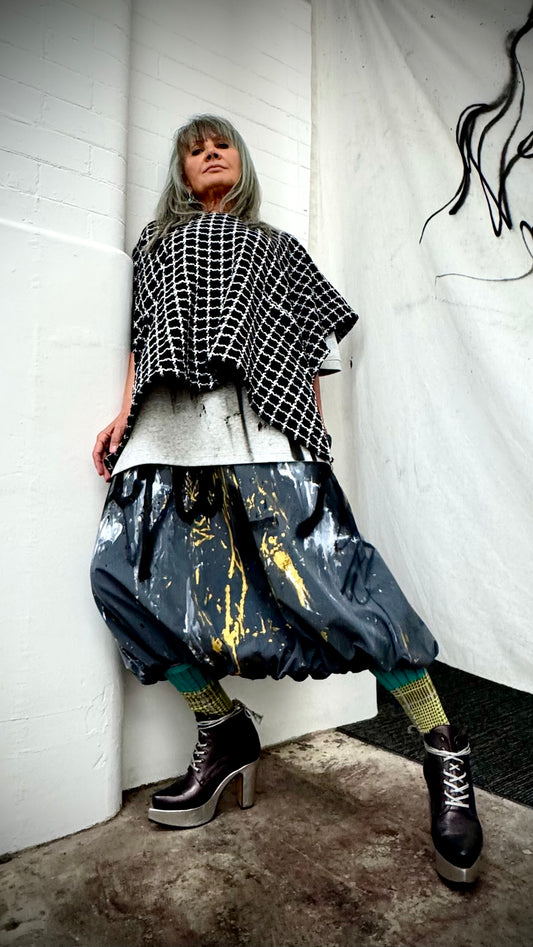 Luxurious Tweed Poncho