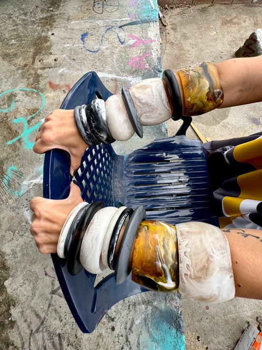 Resin Bangle Set