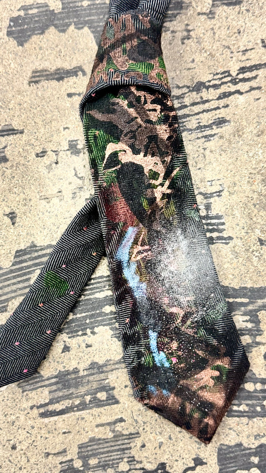 Silk Tie - Hand Painted