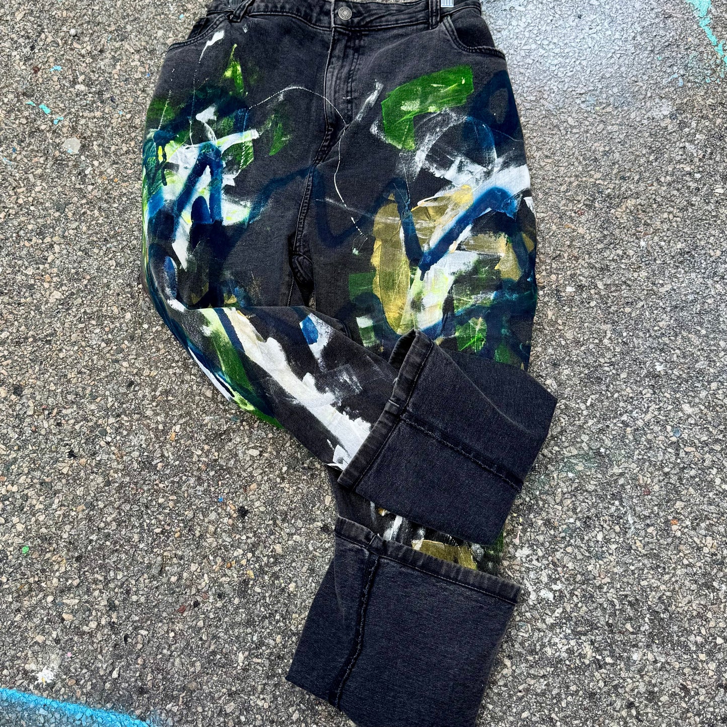 Hand Painted Denims