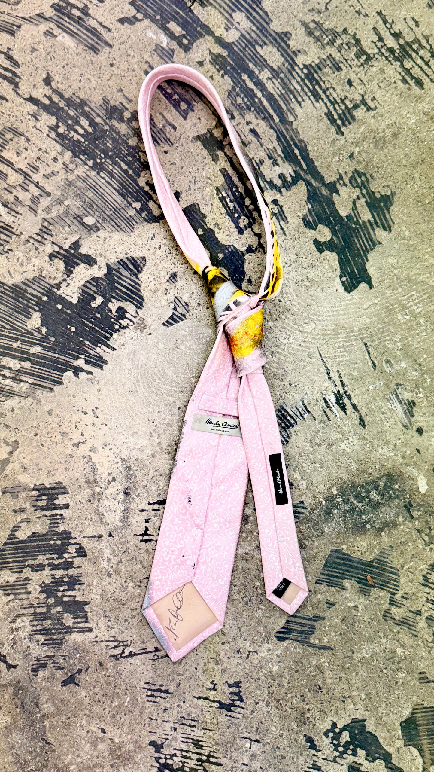 Silk Tie - Hand Painted