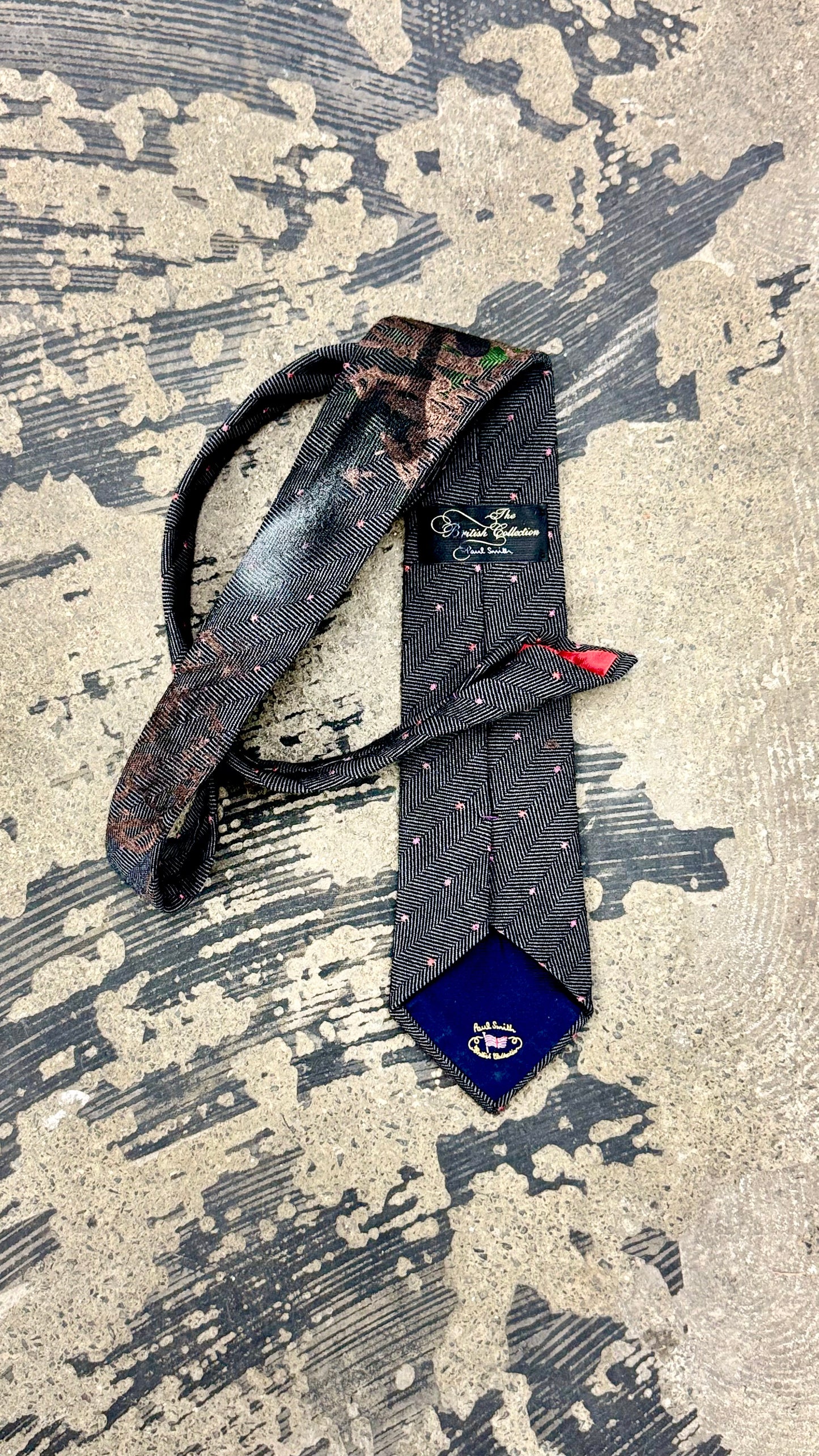 Silk Tie - Hand Painted