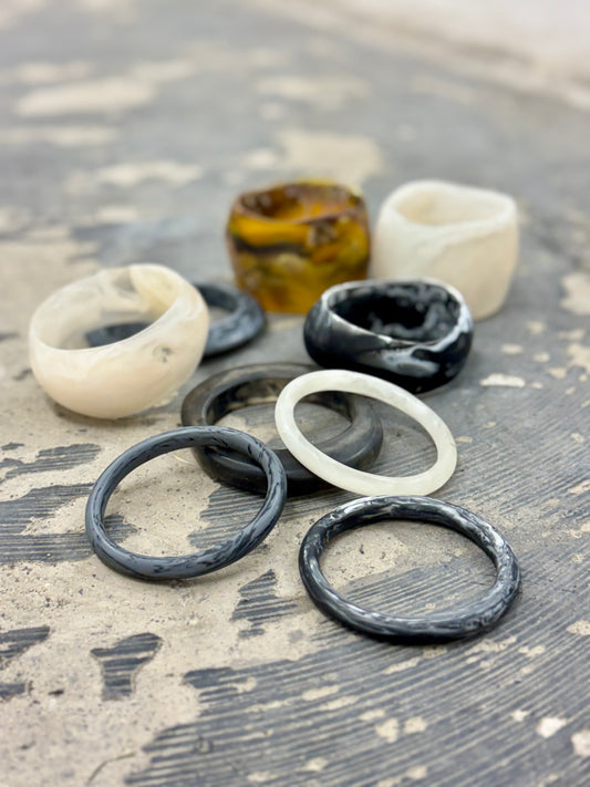 Resin Bangle Set