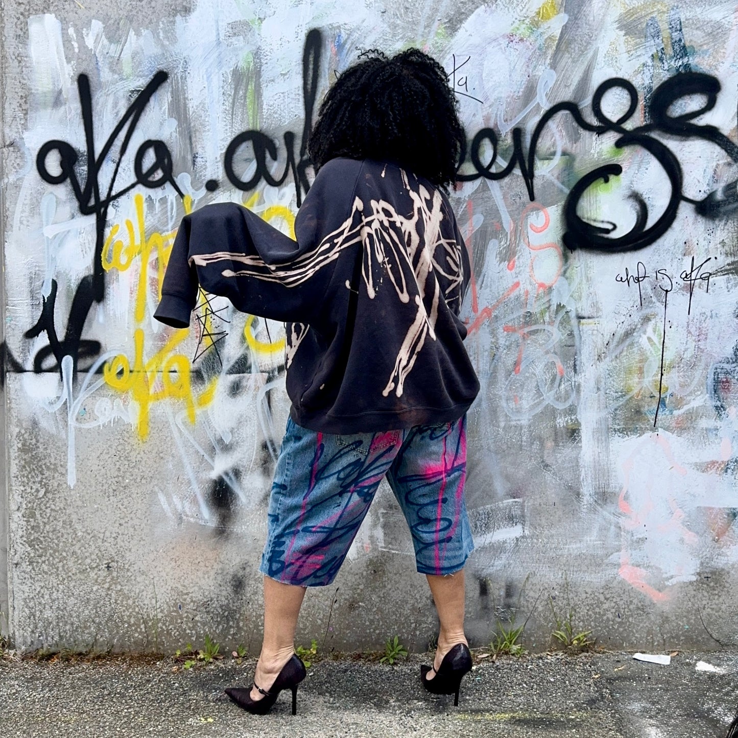 Hand Painted Denims