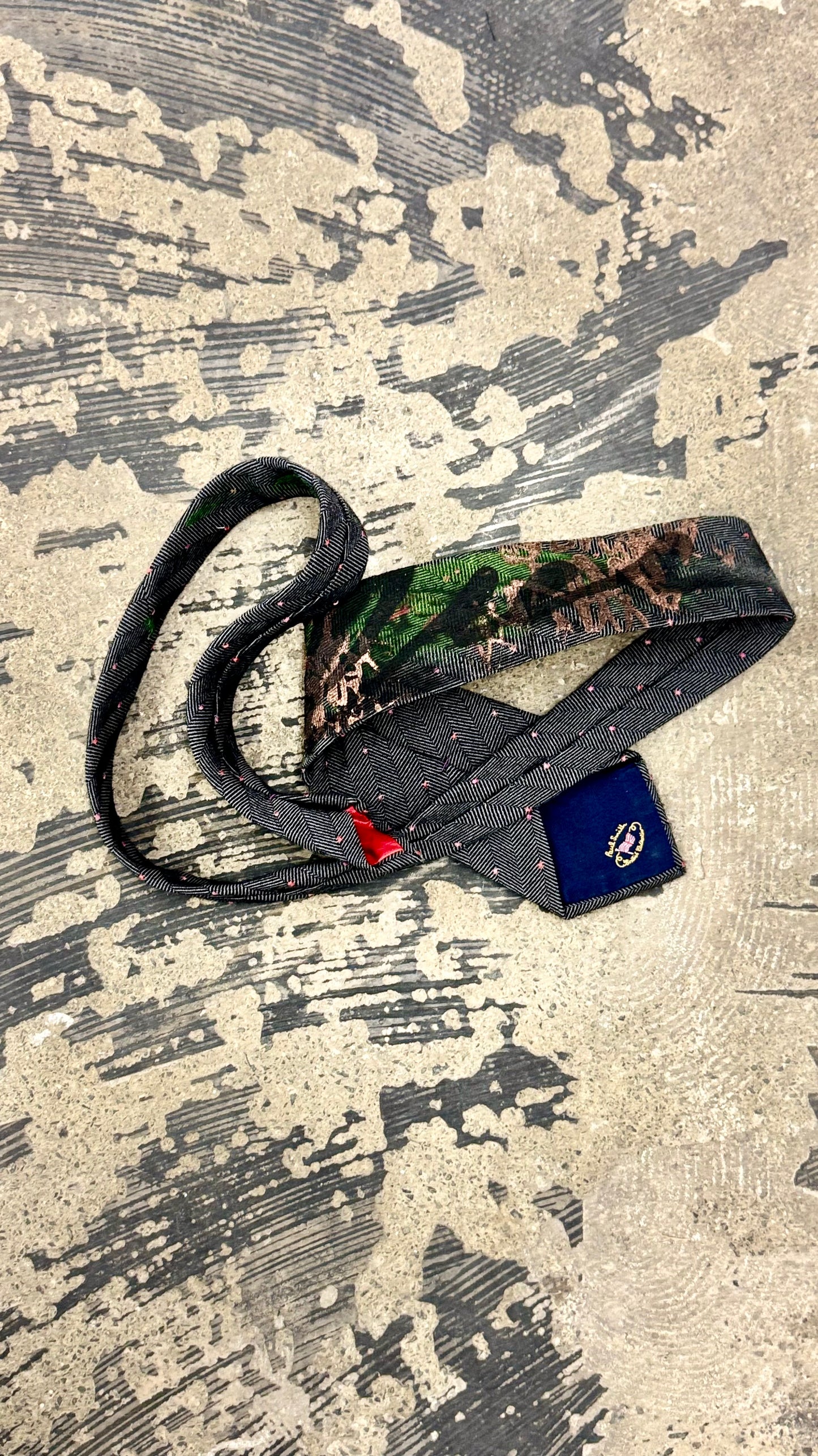 Silk Tie - Hand Painted