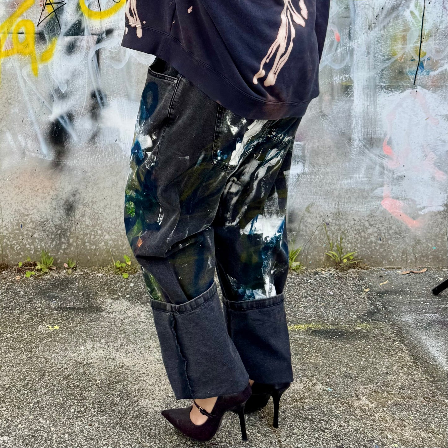 Hand Painted Denims