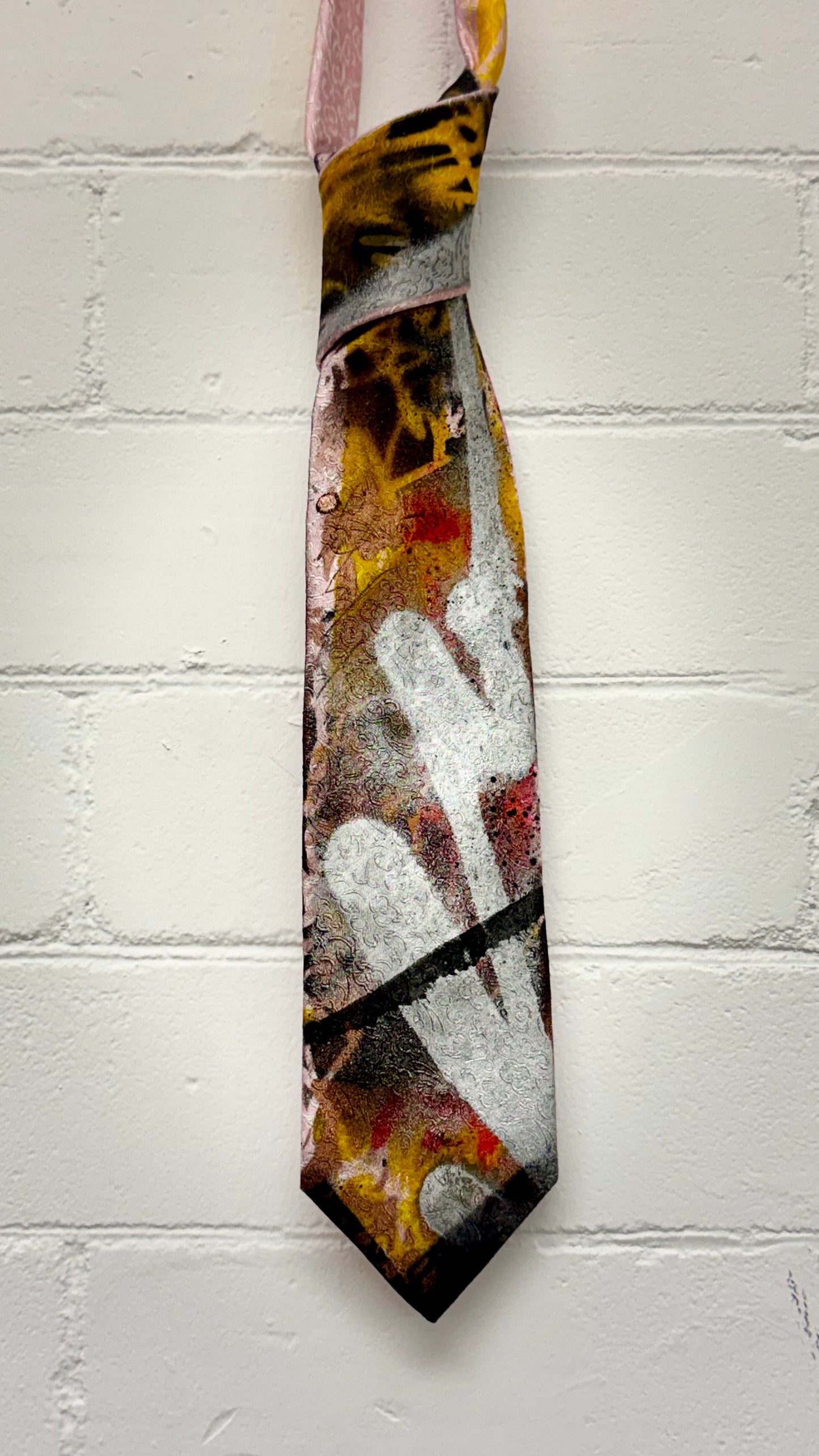 Silk Tie - Hand Painted