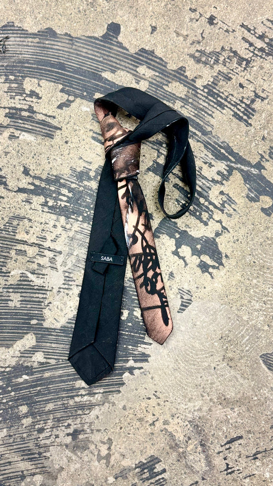 Silk Tie - Hand Painted