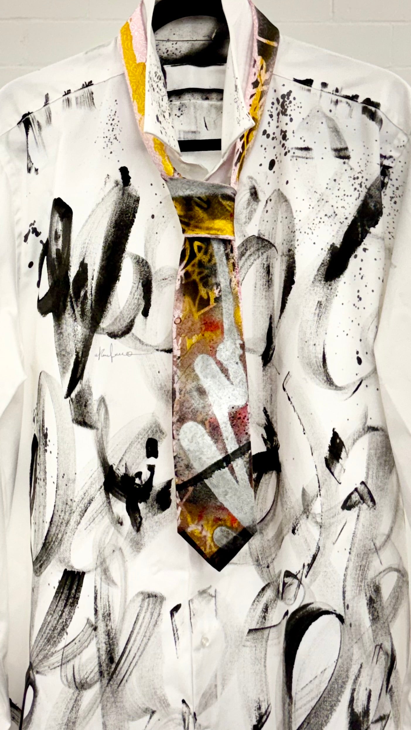 Silk Tie - Hand Painted