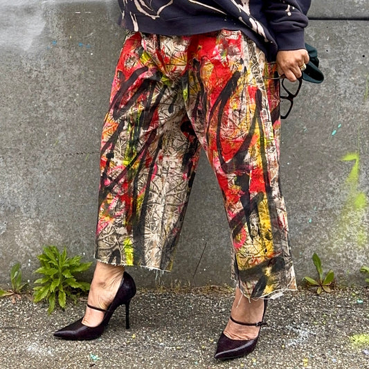 Hand Painted Denims