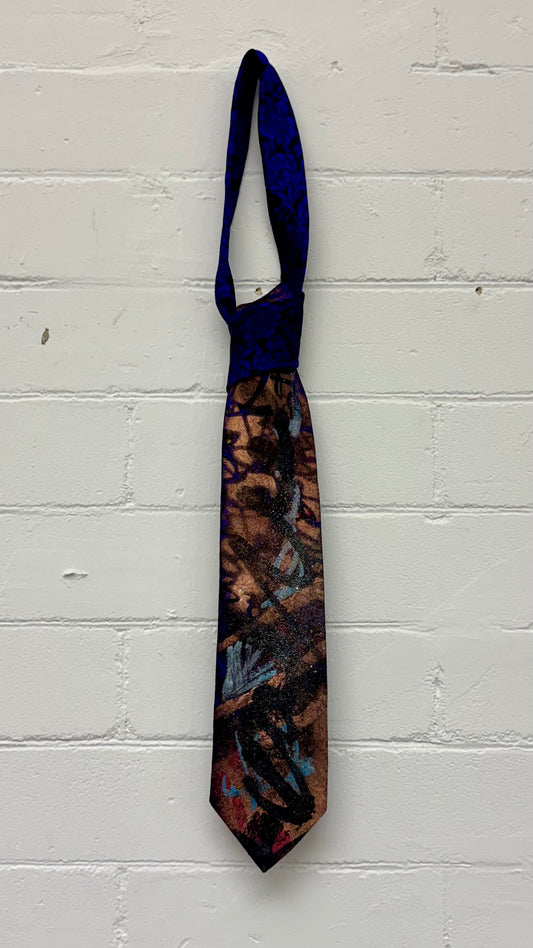 Silk Tie - Hand Painted