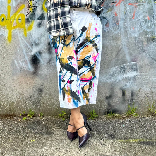 Hand Painted Denims