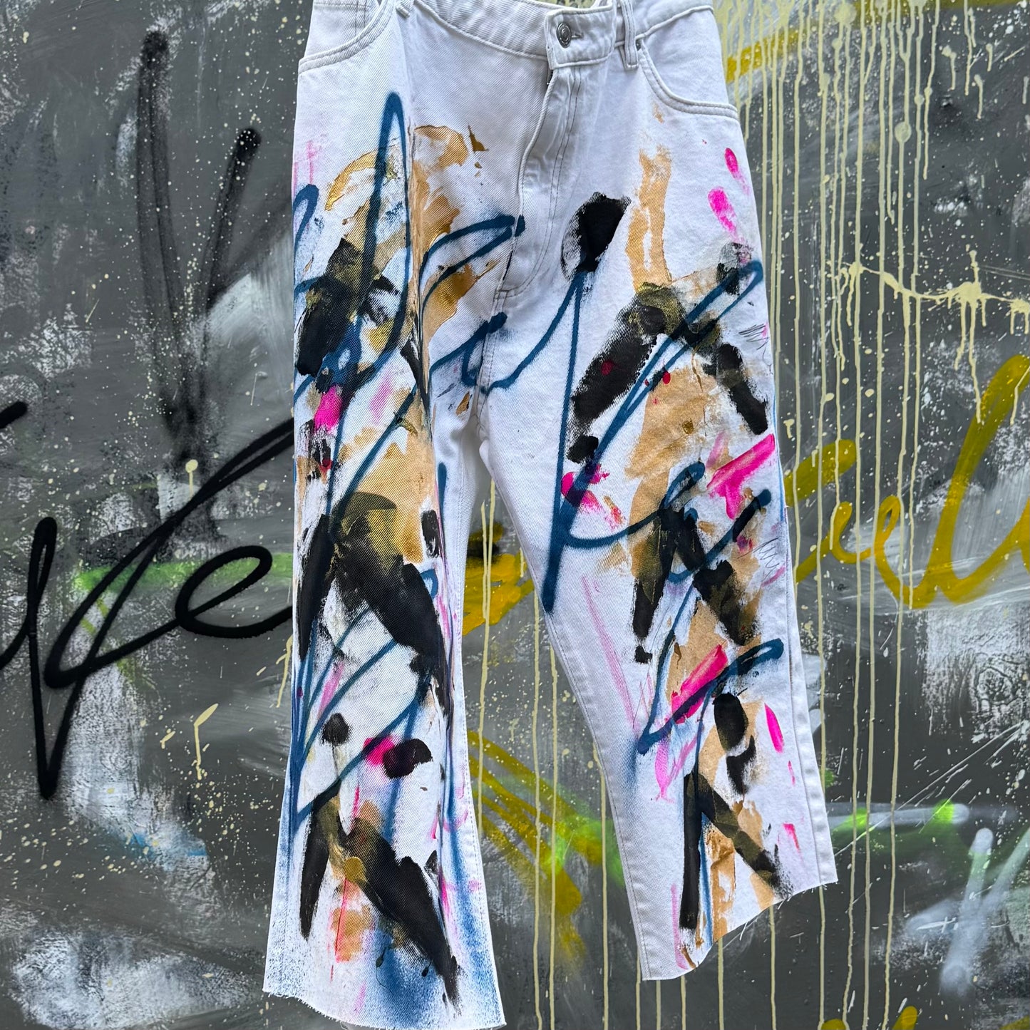 Hand Painted Denims