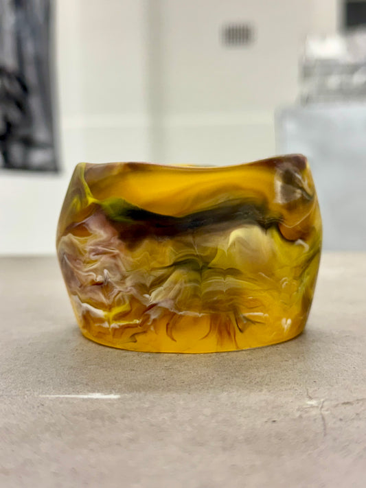 Amber Resin Bangle