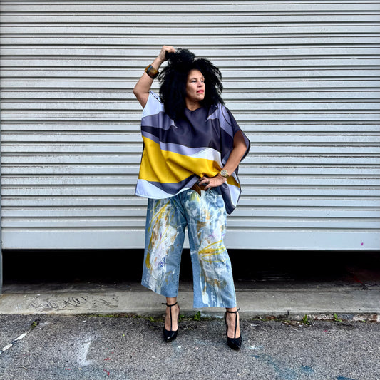 New Oversized Denim Jeans